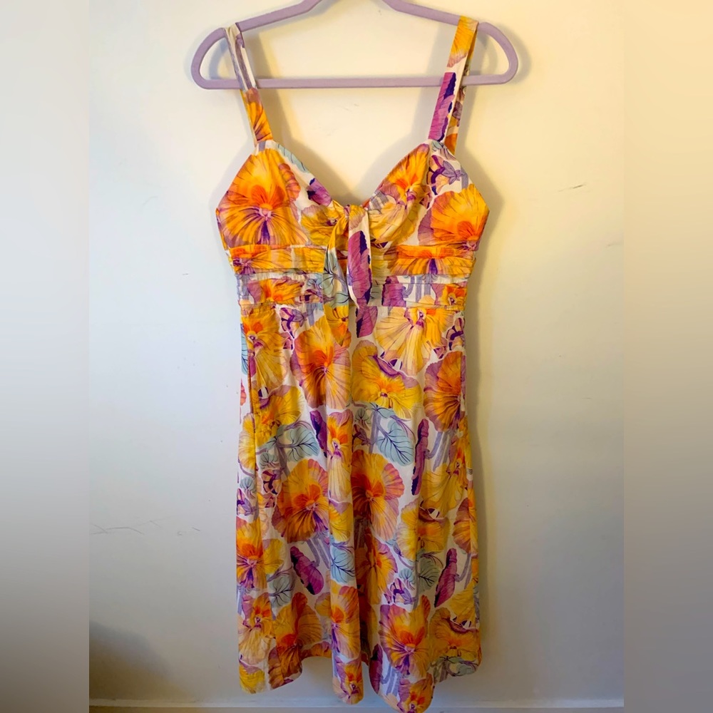 Anthropologie summer dress, size 6, barely worn!